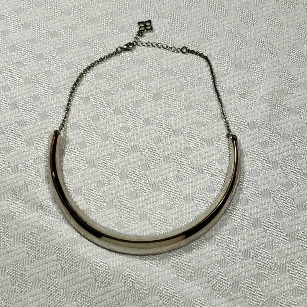Silver choker vintage style